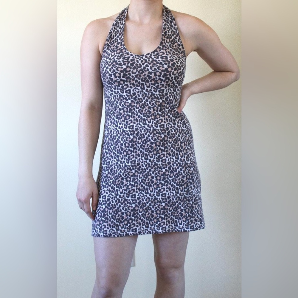 American Eagle Outfitters Animal Print Mini Dress